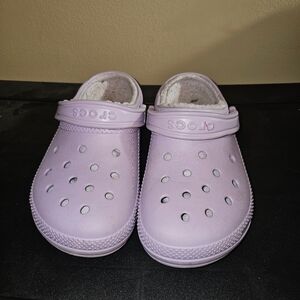 (3 pair) Crocs. Womens size 7